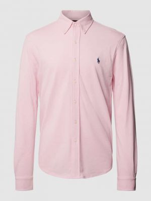 Koszula na guziki puchowa Polo Ralph Lauren różowa