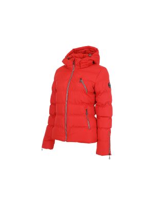 Prošívaná lyžařská bunda Degré Celsius červená