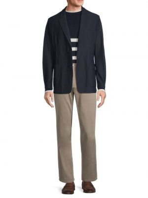 Пиджак на пуговицах Giorgio Armani синий