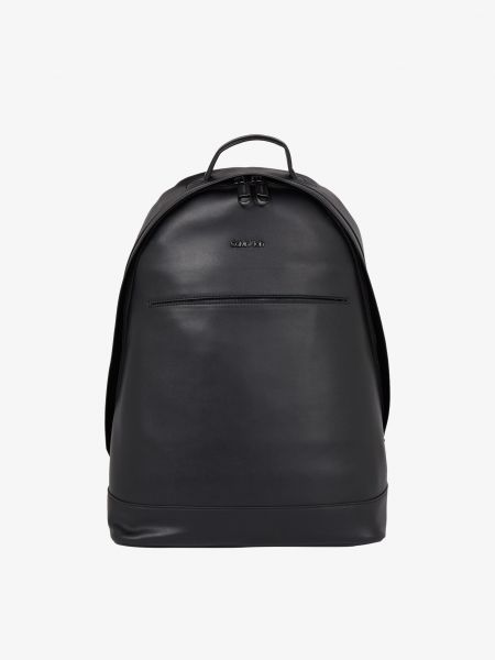 Кожаный рюкзак Calvin Klein черный