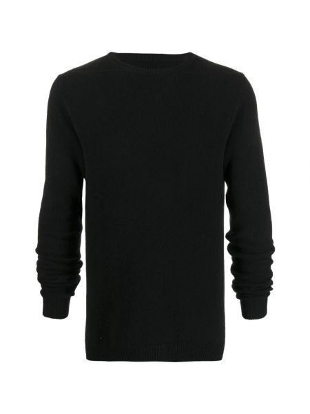 Sweter z długim rękawem Rick Owens czarny