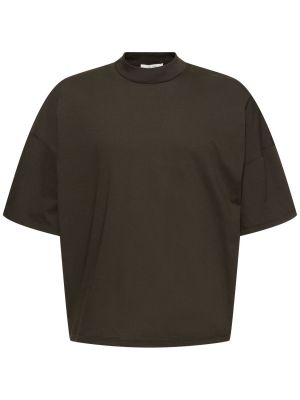 Βαμβακερή μπλούζα από ζέρσεϋ The Row