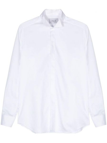 Памучна риза D4.0 бяло