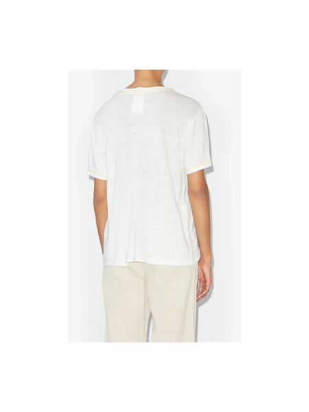 Camiseta de algodón Isabel Marant étoile blanco