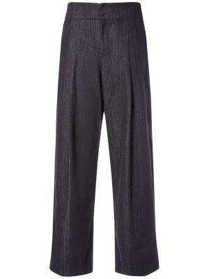 Pantalon en coton 's Max Mara noir