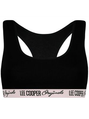 Športni modrček Lee Cooper črna