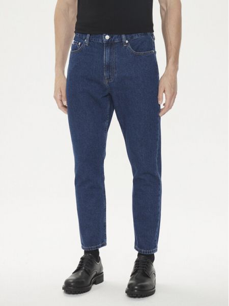Blugi cu croială lejeră Calvin Klein Jeans