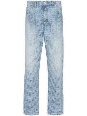 Jacquard straight jeans Balmain