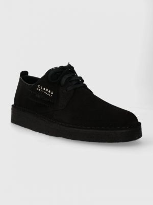 Cipele od brušene kože Clarks Originals crna