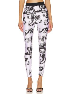 Leggings Versace Jeans Couture bianco