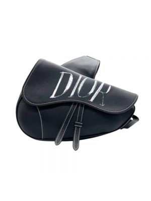 Nerka skórzana Dior Vintage czarna