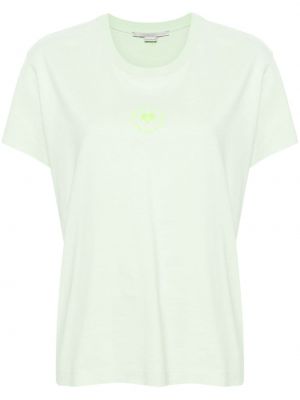 Bavlnené tričko Stella Mccartney zelená