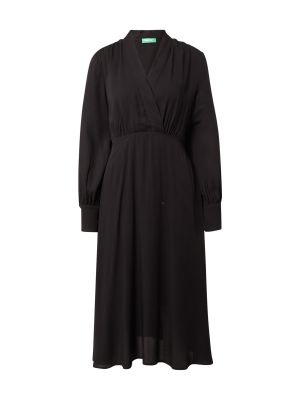 Robe mi-longue United Colors Of Benetton noir