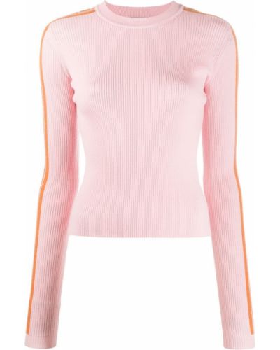 Jersey de punto de tela jersey Fiorucci rosa