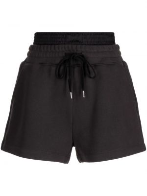 Shorts taille haute en coton 3.1 Phillip Lim noir