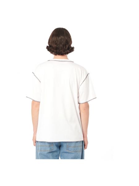 Camiseta de algodón con estampado Rassvet blanco