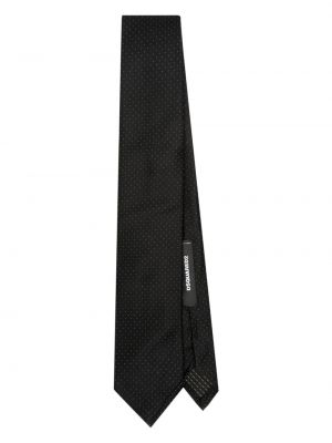 Krawat w grochy z nadrukiem Dsquared2