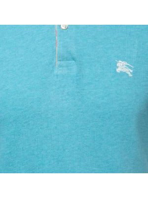 Koszulka bawełniana Burberry Vintage niebieska