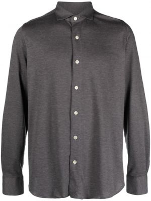 Medvilninė marškiniai Finamore 1925 Napoli pilka