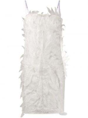 Коктейлна рокля Dolci Follie бяло