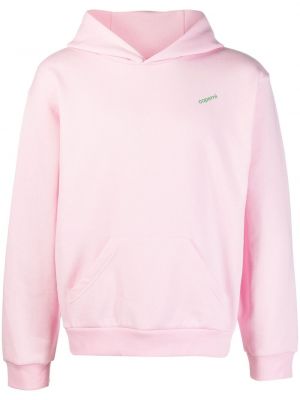 Jersey hoodie mit print Coperni pink