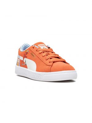 Streetwear sneakers for jenter Puma Kids oransje