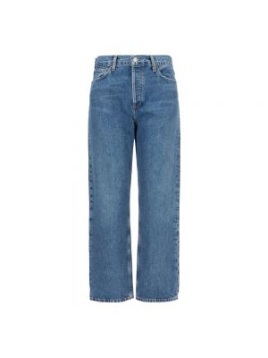 Luźne jeansy Agolde - Niebieski