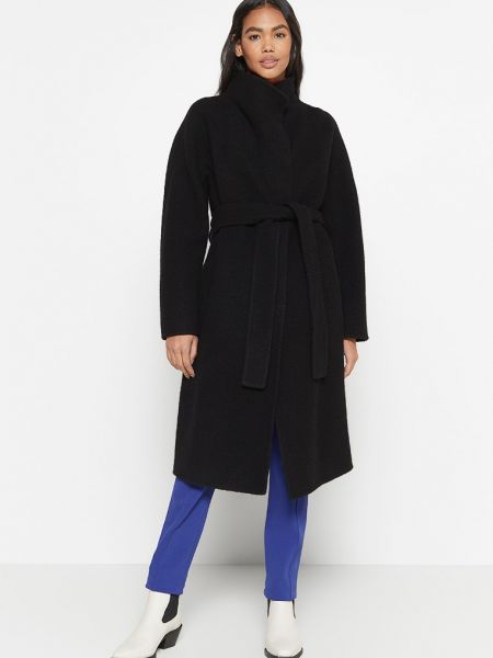 Płaszcz zimowy Diane Von Furstenberg czarny