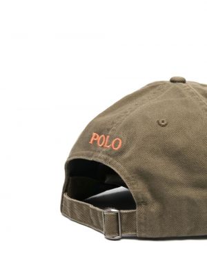Haftowana czapka z daszkiem w kamuflażu Polo Ralph Lauren