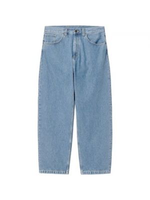 Niebieskie spodnie z kieszeniami Carhartt
