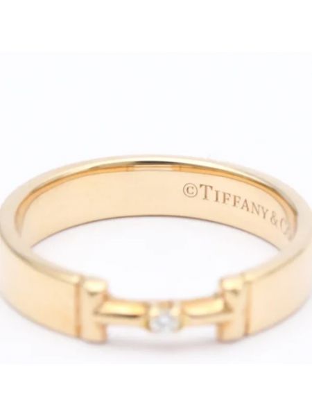 Złoty pierścionek z różowego złota Tiffany & Co. Pre-owned