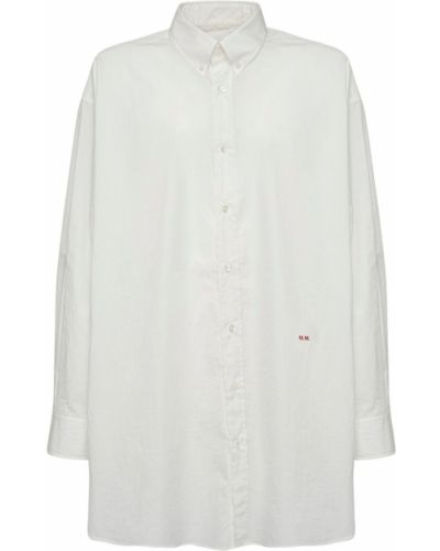 Oversize риза Maison Margiela бяло