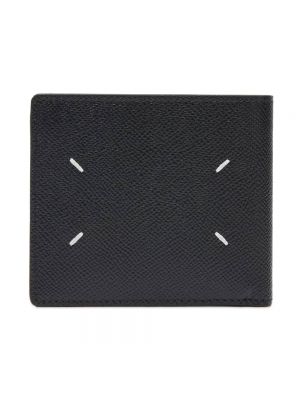 Классический кожаный кошелек Maison Margiela черный