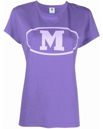 Camiseta con estampado M Missoni violeta