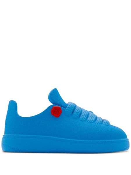 Sneakersy wsuwane Burberry niebieskie