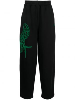 Pantalon de joggings à imprimé Gmbh noir