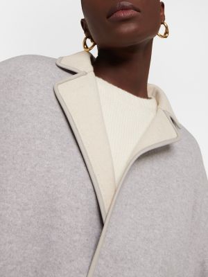 Reverzibilna jakna od kašmira Loro Piana siva