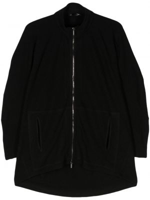 Vlněná bunda na zip Gentry Portofino černá