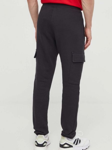 Cargo kalhoty s aplikacemi Adidas Originals černé