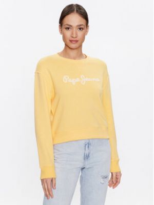 Bluza dresowa Pepe Jeans żółta