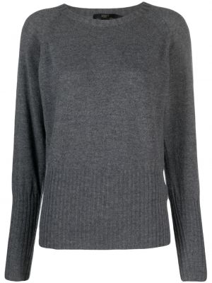 Pullover mit rundem ausschnitt Seventy grau