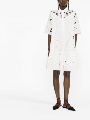 Kleid aus baumwoll Talbot Runhof weiß