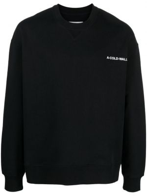 Sweatshirt aus baumwoll mit print A-cold-wall* schwarz