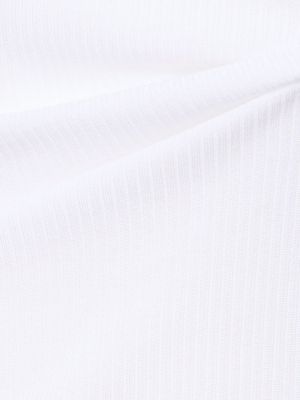 Haut en velours côtelé en jersey Y/project blanc