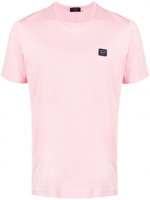 Majica Paul & Shark ružičasta
