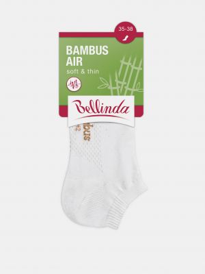 Bambusové bambusové ponožky Bellinda biela
