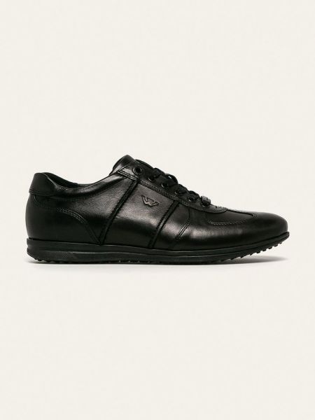 Czarne sneakersy Wojas