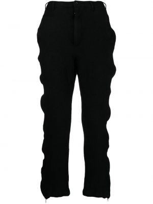 Pantaloni con cerniera Black Comme Des Garçons nero