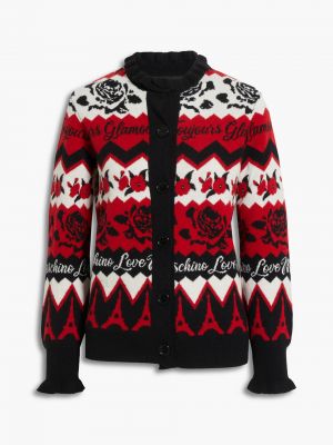 Kardigan Love Moschino - Červená