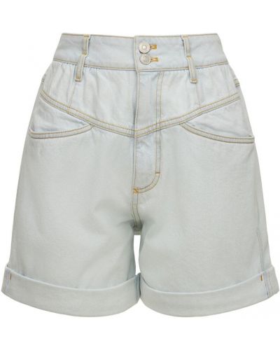 Pantalones cortos vaqueros de algodón Kenzo azul